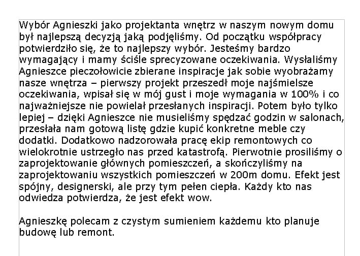 Marta i Grzegorz — referencja