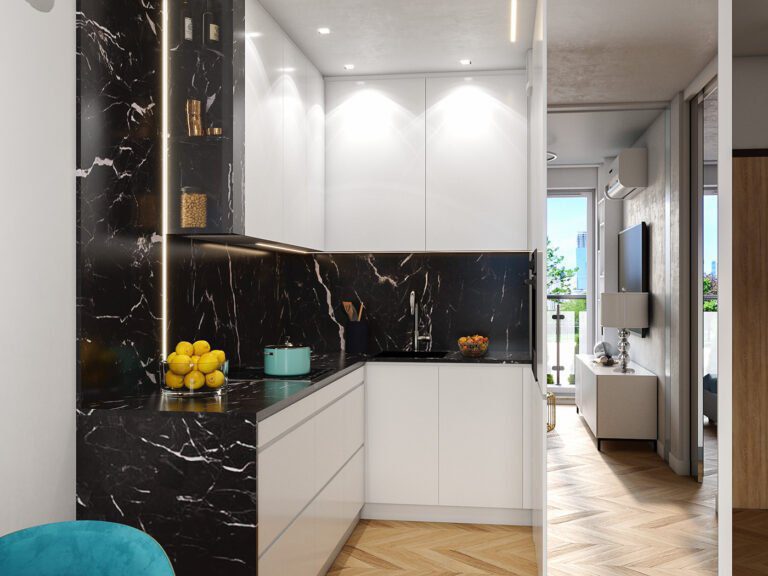 projekt kuchni dla klienta Abrys