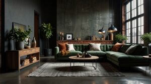 Industrial chic inspiracja wnętrzarska 2