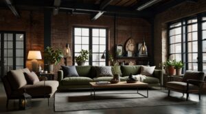 Industrial chic inspiracja wnętrzarska 3