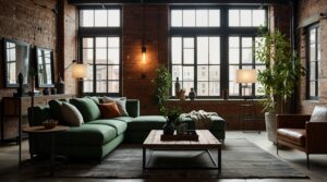 Industrial chic inspiracja wnętrzarska