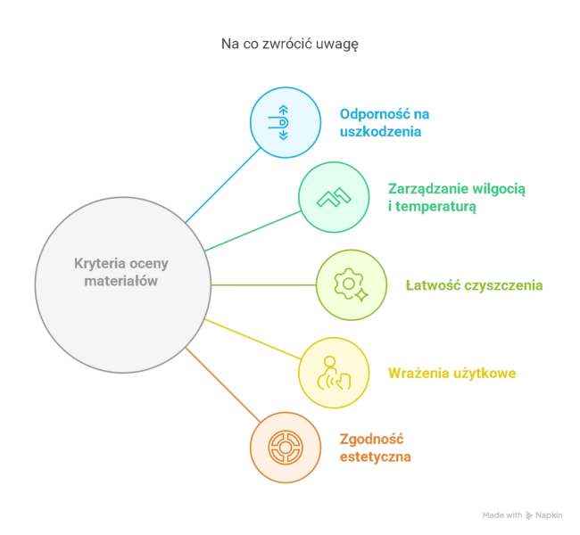 materiały wykończeniowe jak dobrze dobrać